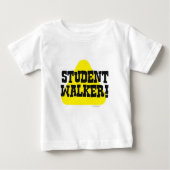 Student Walker Funny Baby Schattigee Slogan (Voorkant)