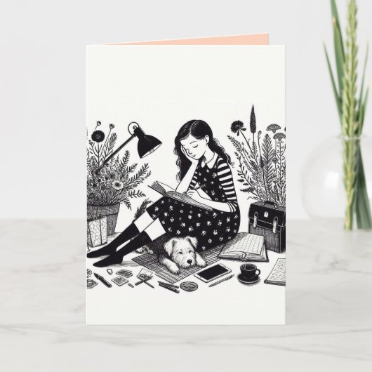 Student Wenskaart Kaart (Voorkant)