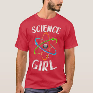 Student wetenschappen Girl Chemistry Lover Biology T-shirt
