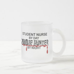 Student Zombie Hunter Matglas Koffiemok