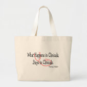 Student Zurse giften Grote Tote Bag (Voorkant)