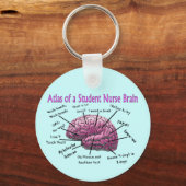 Student zurse Gifts Sleutelhanger (Voorkant)