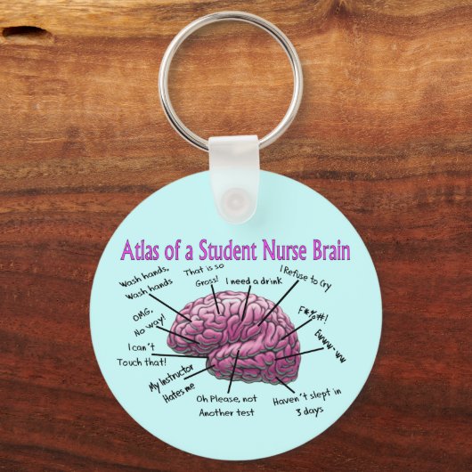 Student zurse Gifts Sleutelhanger (Voorkant)