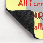 Student zurse "Nursing Notes" Funny T-shirt Muismat (Hoek)