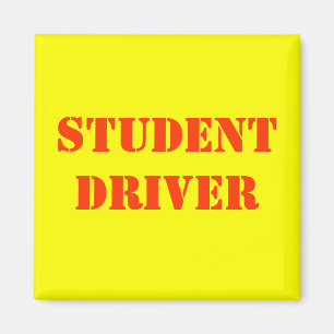 STUDENTDRIVER MAGNEET