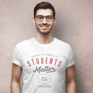 Studenten doen ertoe t-shirt
