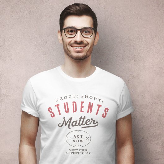 Studenten doen ertoe t-shirt