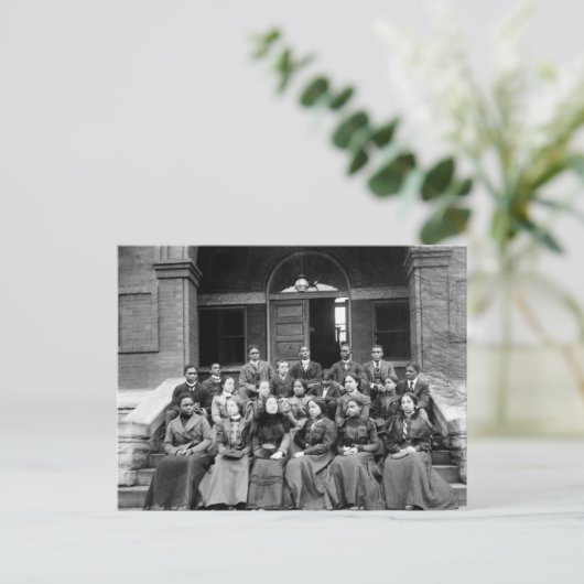 Studenten Fisk University: 1899 Briefkaart (Staand voorkant)