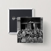 Studenten Fisk University: 1899 Vierkante Button 5,1 Cm (Voorkant /achterkant)