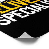 Studenten geven specialistische scholierenchauffeu poster (Hoek)