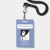 STUDENTEN ID BADGE (Voorzijde met lanyard)