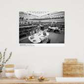 Studenten in Library, UC San Diego, 1966 Poster (Keuken)