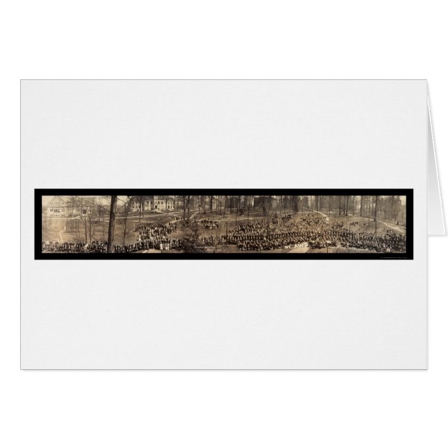 Studenten Indiana University Foto 1913 (Voorkant Horizontaal)