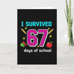 Studenten Leraren Ik Heb 67 Dagen School Overleefd Kaart
