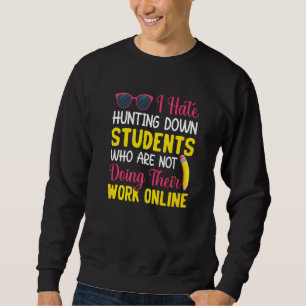 Studenten Not Doing Work Teacher Teaching Student Trui