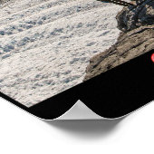 Studenten observeren de Gilkey-sleutel in Alaska Poster (Hoek)