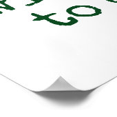 Studenten op de middelbare school met depressie -  poster (Hoek)