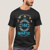 Studenten overlevende school in 100 dagen zwart T- T-shirt (Voorkant)