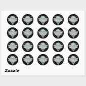 Studenten Pilot Club Ronde Sticker (Vel)