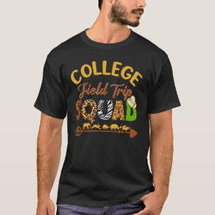 Studenten School Zoo Field Trip Squad Match T-shirt