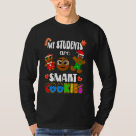Studenten Slimme Cookies, Gingerbread Man T-shirt