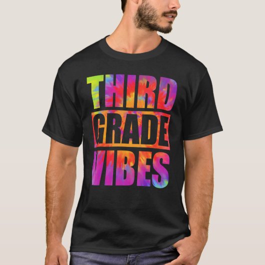 Studenten van de derde klas naar school t-shirt (Voorkant)