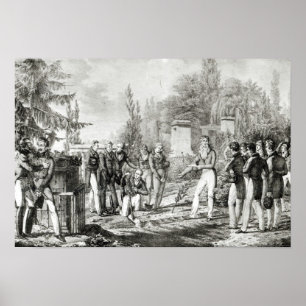 Studenten van de Ecole Polytechnique Poster