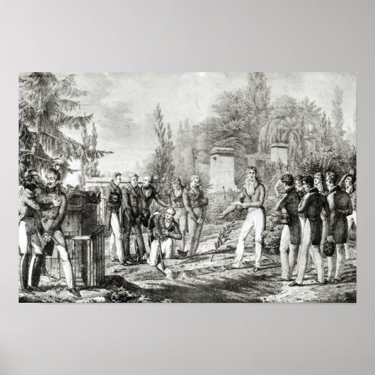 Studenten van de Ecole Polytechnique Poster (Voorkant)