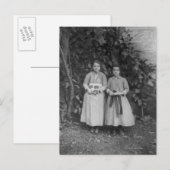 Studenten van de kunstschool voor meisjes in Turki Briefkaart (Voorkant / Achterkant)