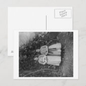 Studenten van de kunstschool voor meisjes in Turki Briefkaart (Voorkant / Achterkant)