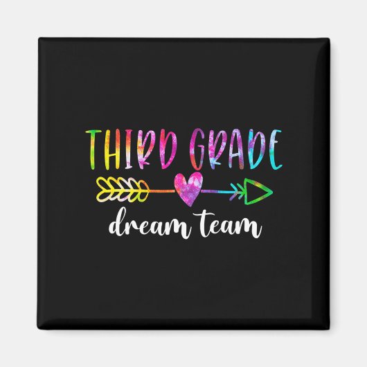 Studenten van het Derde Grade Dream Team leraren t Magneet (Voorkant)