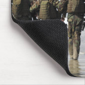 Studenten voor de opleiding van bemanningsleden muismat (Hoek)