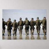 Studenten voor de opleiding van bemanningsleden poster (Voorkant)