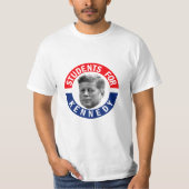 Studenten voor Kennedy T-shirt (Voorkant)
