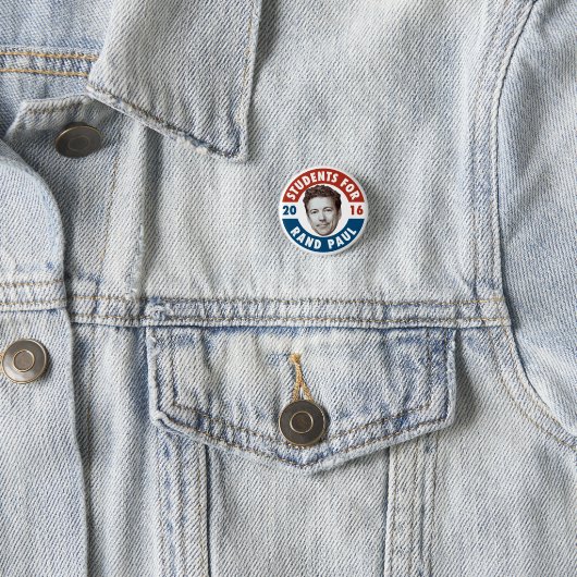 Studenten voor Rand Paul -  campagneknop Ronde Button 3,2 Cm (In situ)