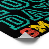 Studenten zijn 100 dagen slimmere Kinder schoolstu Poster (Hoek)