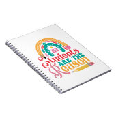 Studenten zijn de reden notitieboek (Rechterzijde)