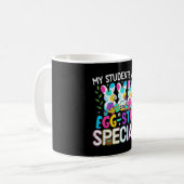 Studenten zijn egg-stra speciale pasen dag leraar koffiemok (Voorkant links)