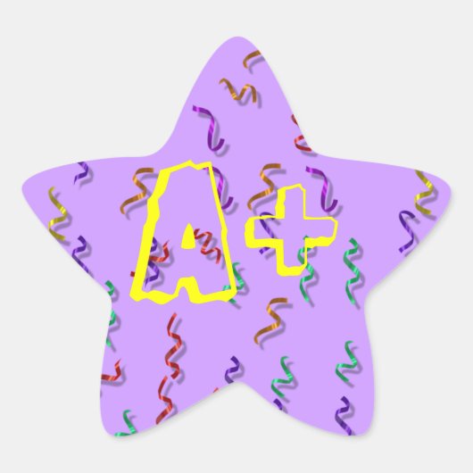 Studentenbeloning A+ Stickers (Voorkant)