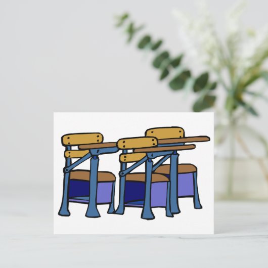 Studentenbureaus Briefkaart (Staand voorkant)