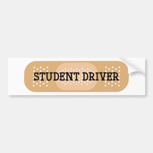 Studentendrivergebandschap Bumpersticker (Voorkant)