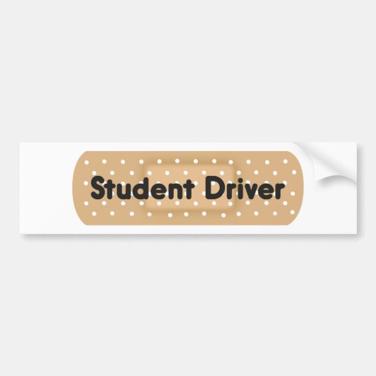 Studentendrivergebandschap Bumpersticker (Voorkant)