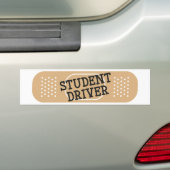 Studentendrivergebandschap Bumpersticker (Op auto)