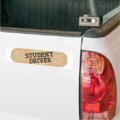 Studentendrivergebandschap Bumpersticker (Op Truck)