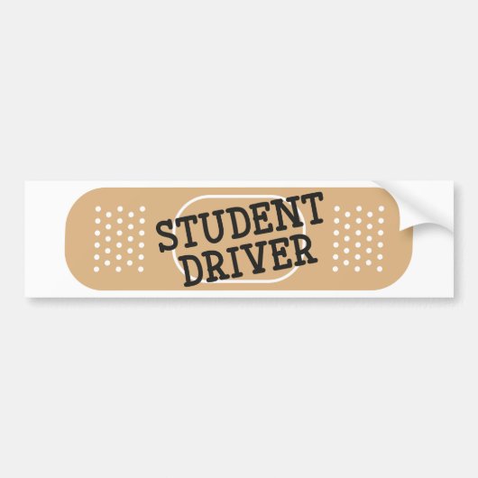Studentendrivergebandschap Bumpersticker (Voorkant)