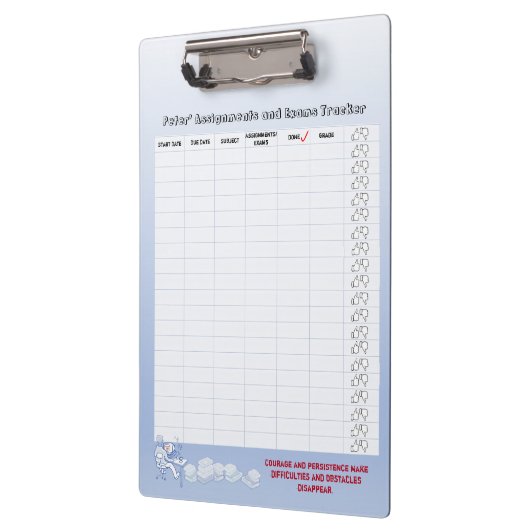 Studentenopdrachten en moederbordklembord voor Exa Klembord (Links)