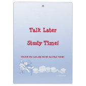 Studentenopdrachten en moederbordklembord voor Exa Klembord (Achterkant)