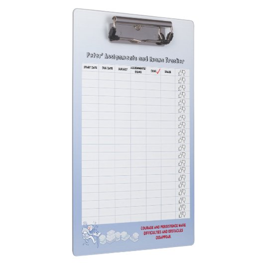 Studentenopdrachten en moederbordklembord voor Exa Klembord (Rechts)