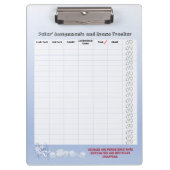 Studentenopdrachten en moederbordklembord voor Exa Klembord (Voorkant)