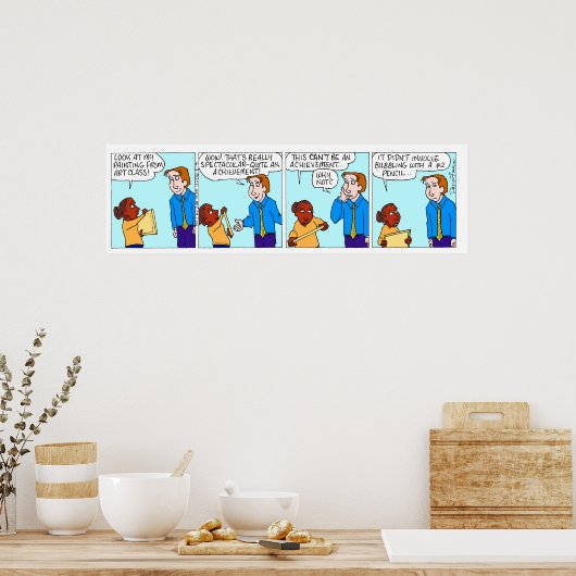 Studentenprestatie Poster (Keuken)